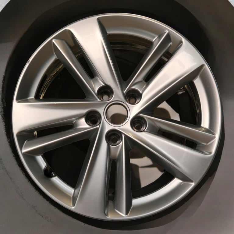 1x Alufelge 17 Zoll 7.0" 5x105 42ET Glanz Silber YP00064180 Opel Mokka Rim Wheel