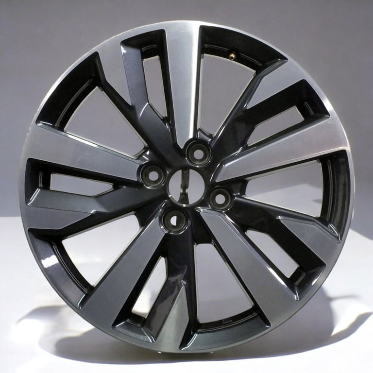 1x Alufelge 17 Zoll 6.5" 4x100 50ET Glanz Graphit SA385FA3 Mg 1 Rim Wheel