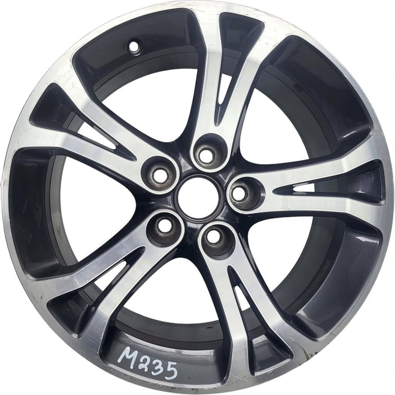 1x Alufelge 18 Zoll 8.0" 5x120 42ET Glanz Silber 32026039 Opel Insignia FEL1726117089ln