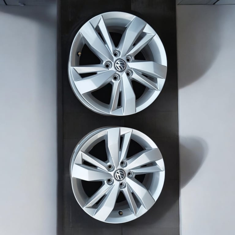 1x Alufelge 15 Zoll 5.5" 5x100 2G0601025N VW Polo Rim Wheel FEL3480354280wb