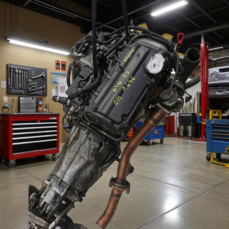 Motor Mercedes-Benz Viano W639 Vito 646980 2.2 CDI Diesel Engine Komplett