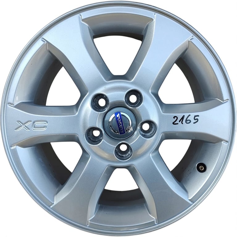 1x Alufelge 16 Zoll 7.0" 5x108 50ET 30724024 Volvo Rim Wheel FEL9845454193pm