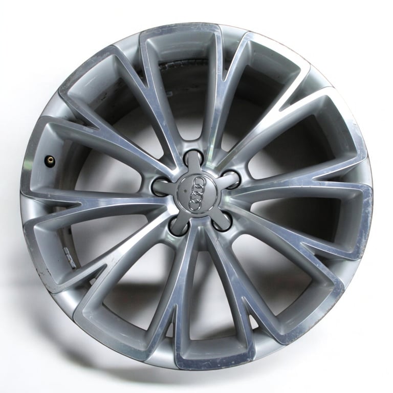 1x Alufelge 19 Zoll 9.0" 5x112 33ET Silber 4H0601025 Audi Rim Wheel FEL5121856169fs