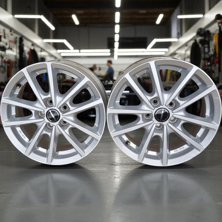 1x Alufelge 15 Zoll 6.0" 5x100 43ET 576605 VW Rim Wheel