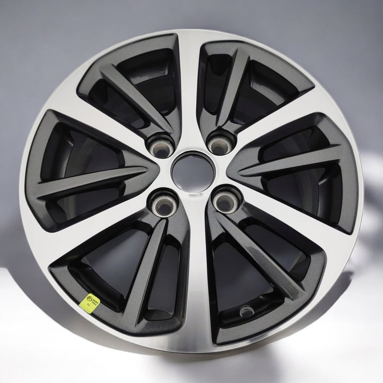 1x Alufelge 15 Zoll 6.0" 4x108 47,5ET Glanz Graphit J7BC-1007-DB Ford Rim Wheel