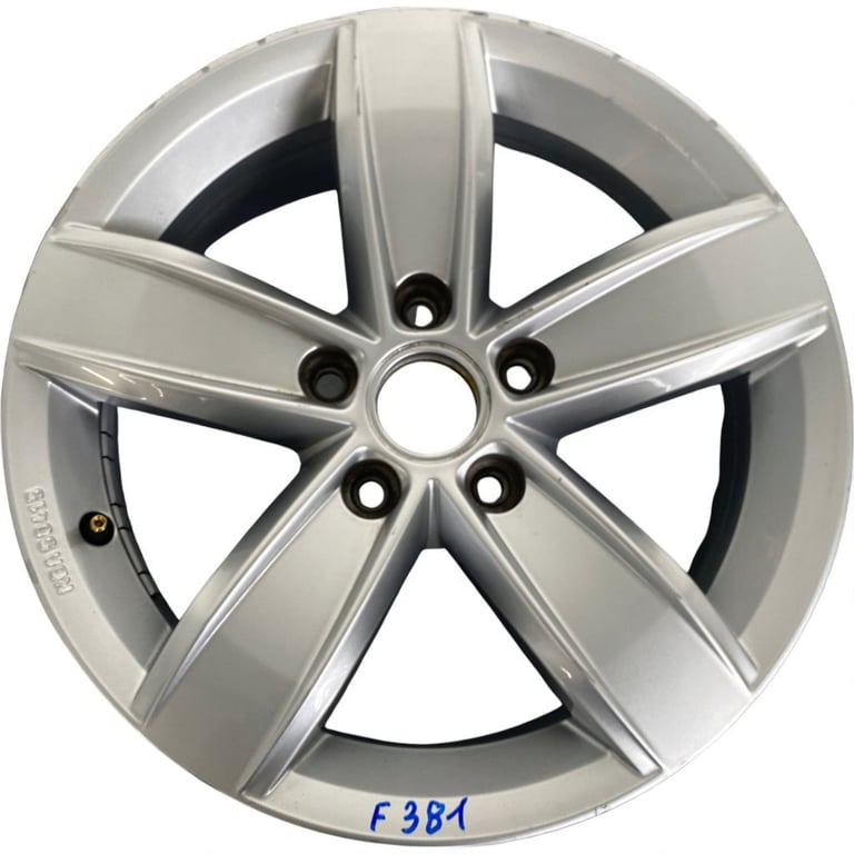 1x Alufelge 16 Zoll 6.0" 5x112 43ET 2GA601025Q VW T-Roc Rim Wheel FEL3485730062ih