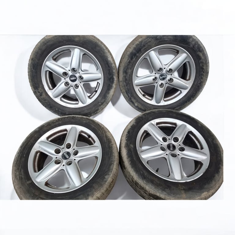 4x Alufelge 16 Zoll 6.5" 5x120 46ET 9803720 Mini Countryman R60 Rim Wheel