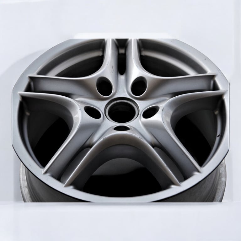 1x Alufelge 18 Zoll 8.0" 5x130 7L5601025A Porsche Cayenne Rim Wheel