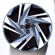 Load image into Gallery viewer, 1x Alufelge 16 Zoll 6.0&quot; 4x100 50ET Glanz Grau 52910-Q0200 Hyundai I10 I20 Mg