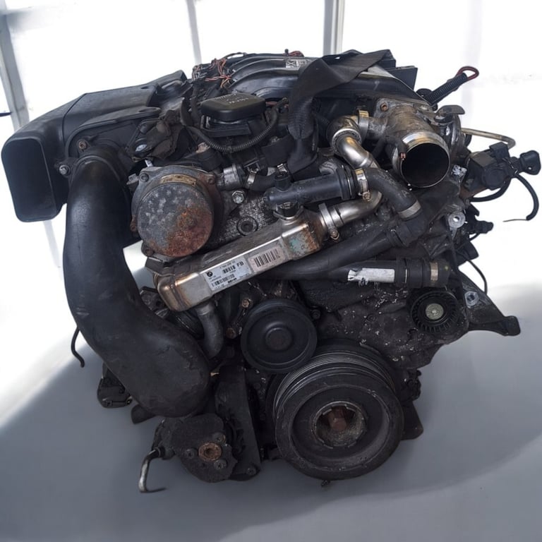 Motor BMW 5 E61 204D4 2.0 150PS Diesel Engine Unkomplett