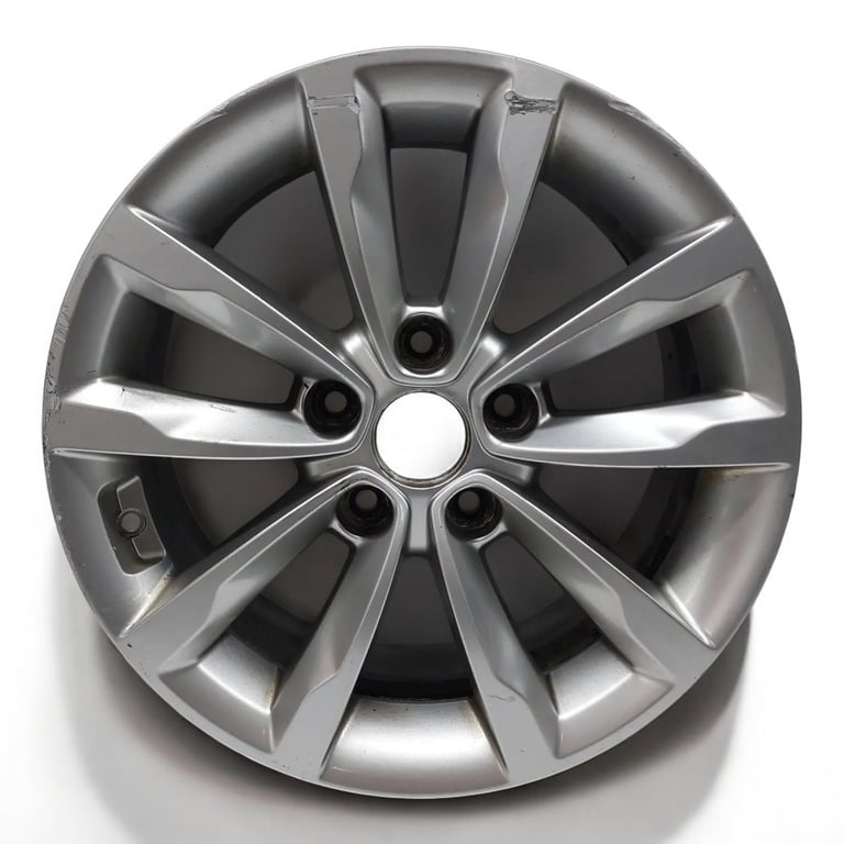 1x Alufelge 17 Zoll 7.5" 5x114.3 46ET Glanz Silber 52910-3Z710 Hyundai I30 I40