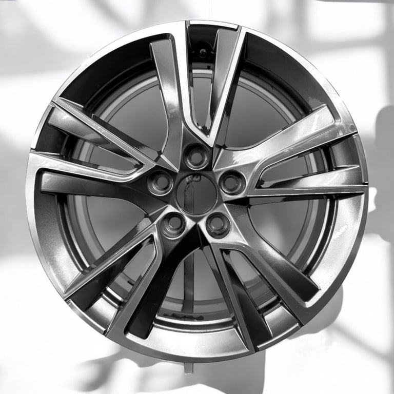 1x Alufelge 16 Zoll 6.0" 5x100 45ET Glanz Graphit 6VA601025 Mg Rim Wheel