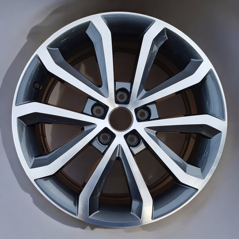 1x Alufelge 17 Zoll 7.0" 5x112 49ET Skoda Octavia Iii Rim Wheel