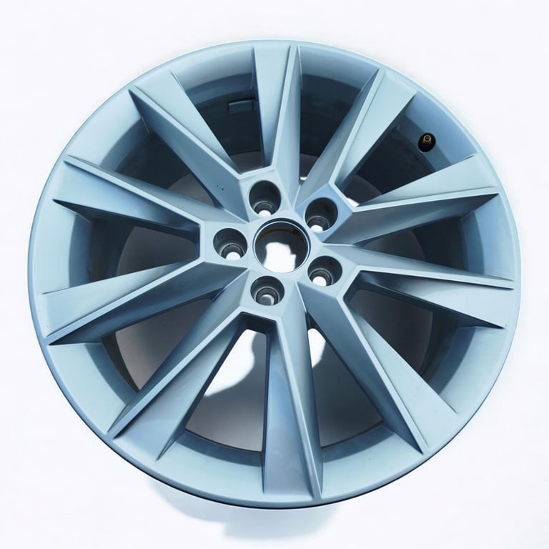 1x Alufelge 17 Zoll 7.0" 5x100 46ET Glanz Silber 5JJ601025 Mg Rapid Rim Wheel