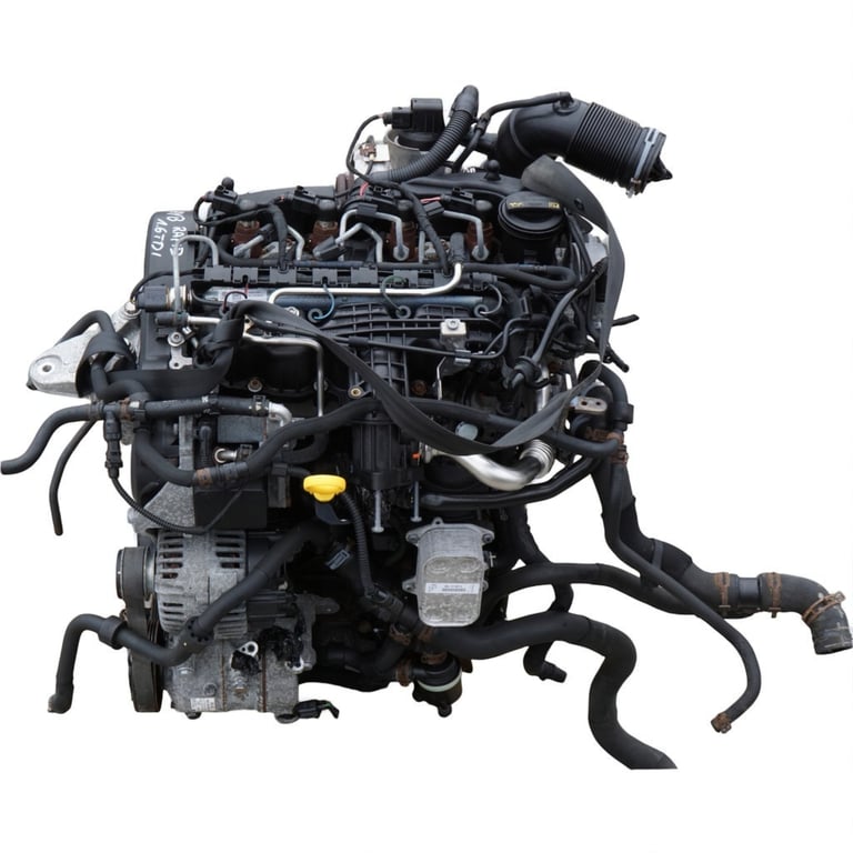 Motor VW Polo IV CAY 1.6 TDI 175TKm Diesel Engine Unkomplett