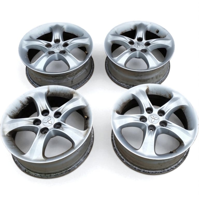 1x Alufelge 17 Zoll 7.0" 5x114.3 Mitsubishi Rim Wheel