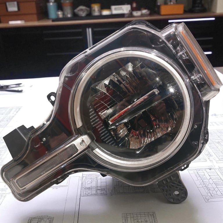 Frontscheinwerfer Ford P2DB-13W030-AB M2DZ-13008-H LED Links Headlight SCH2759038235ha