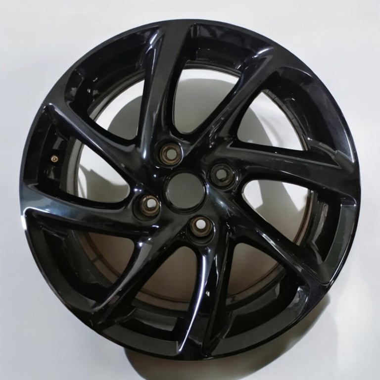 1x Alufelge 16 Zoll 6.5" 4x108 38ET Schwarz A3567579 Opel Corsa Rim Wheel