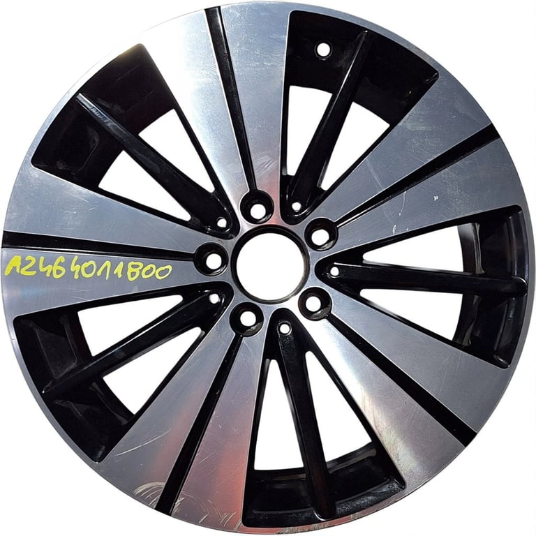 1x Alufelge 18 Zoll 7.5" 5x112 52ET A2464011800 Mercedes-Benz W246 Rim Wheel