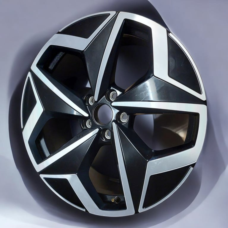1x Alufelge 19 Zoll 7.5" 5x112 50ET Glanz Schwarz 10A601025H VW Id.3 Rim Wheel FEL8175222021bx