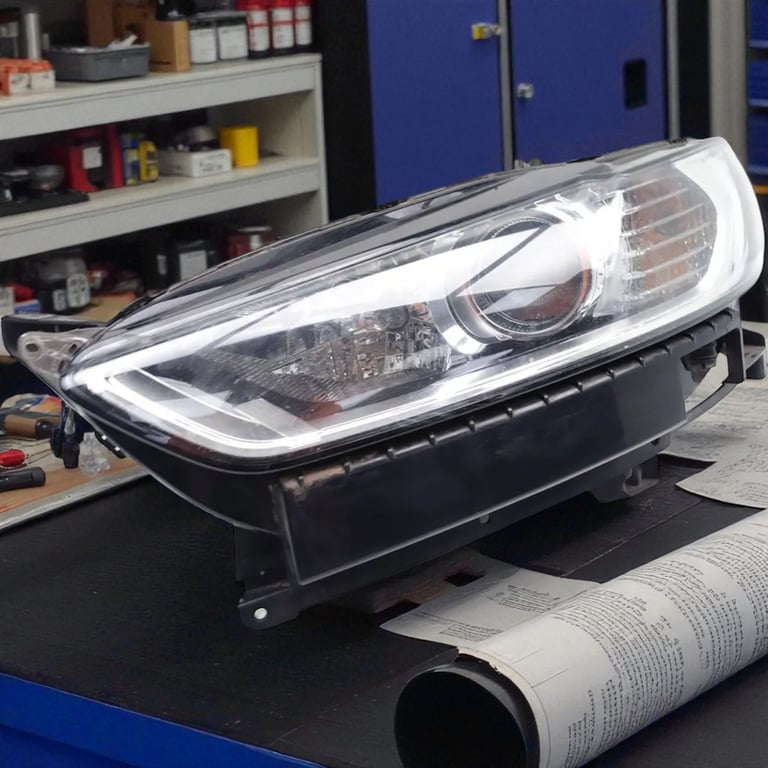 Frontscheinwerfer Ford Mondeo Hatchback ES73-13W030-HD Links Headlight SCH1114827663px