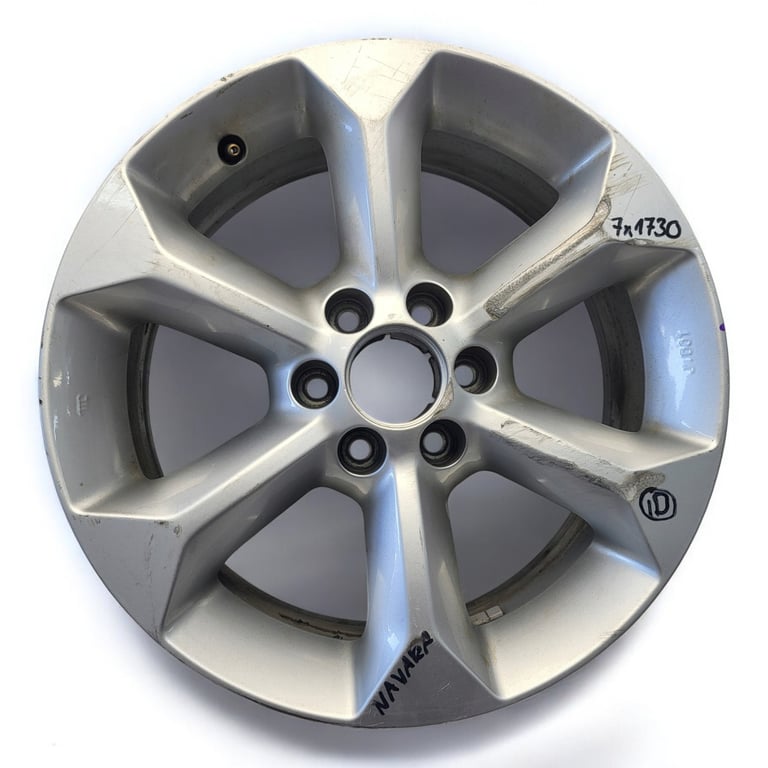 1x Alufelge 17 Zoll 7.0" 6x114.3 30ET WA37-4X00B Nissan Navara D40 Rim Wheel