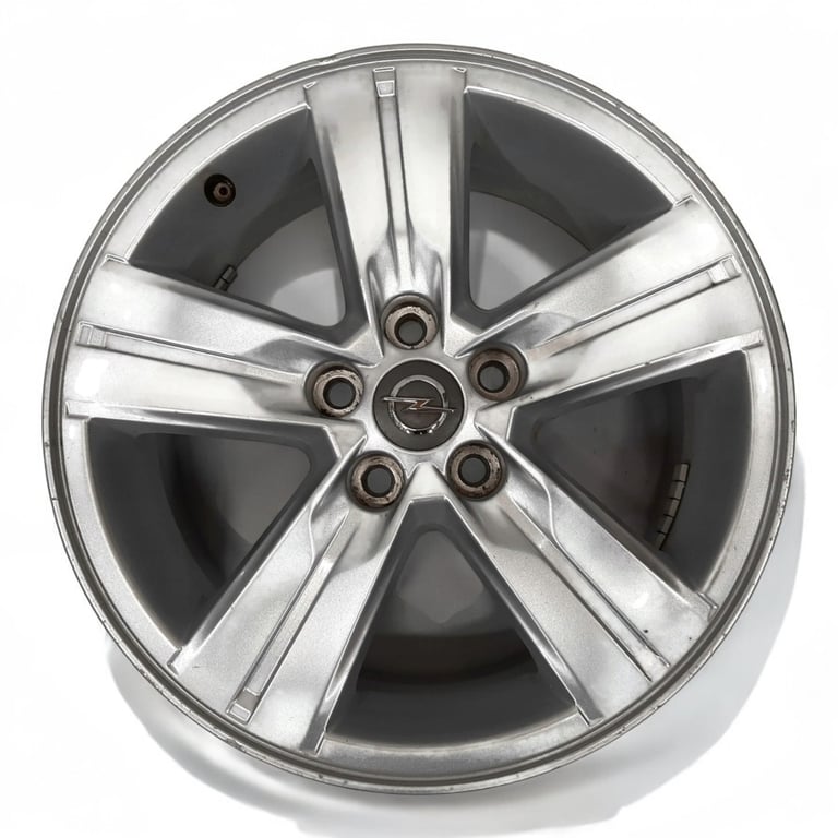 1x Alufelge 16 Zoll 6.5" 5x105 38ET Glanz Silber 95073802 Opel Astra Rim Wheel