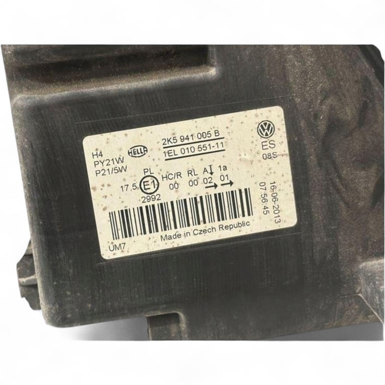 Frontscheinwerfer VW III Variant Caddy IV 2K5941005B Links Headlight SCH2623969659gk