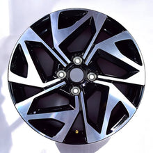 Load image into Gallery viewer, 1x Alufelge 16 Zoll 6.5&quot; 4x100 48ET Glanz Schwarz 52910-K7300 Hyundai I10