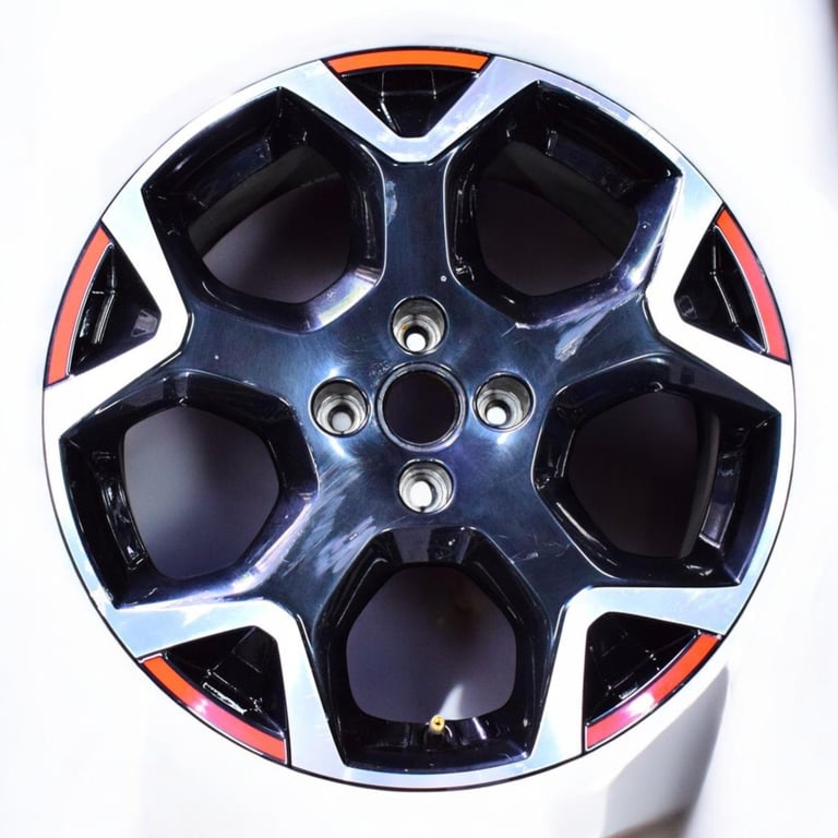 1x Alufelge 18 Zoll 7.0" 4x108 35ET 9835097680 Opel Mokka Rim Wheel