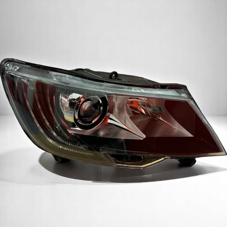 Frontscheinwerfer Skoda Superb II 3T1941016H LED Rechts Scheinwerfer Headlight