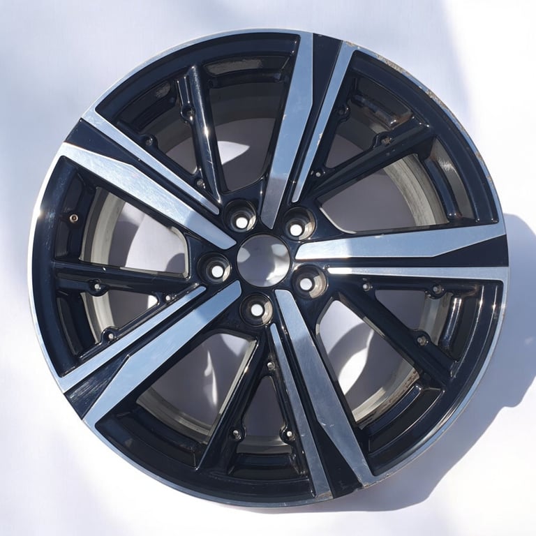 1x Alufelge 18 Zoll 8.0" 5x108 43ET 9835058130 Peugeot 308 Rim Wheel