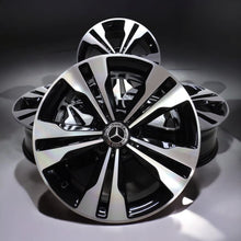 Load image into Gallery viewer, 4x Alufelge 18 Zoll 7.5&quot; 5x112 52ET Glanz Grau A2464010400 Mercedes-Benz Vito