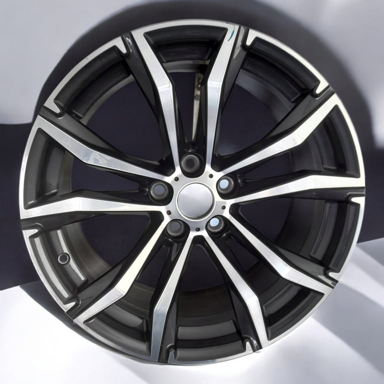 1x Alufelge 18 Zoll 9.0" 5x114.3 32ET Glanz 8811705 Toyota Rim Wheel