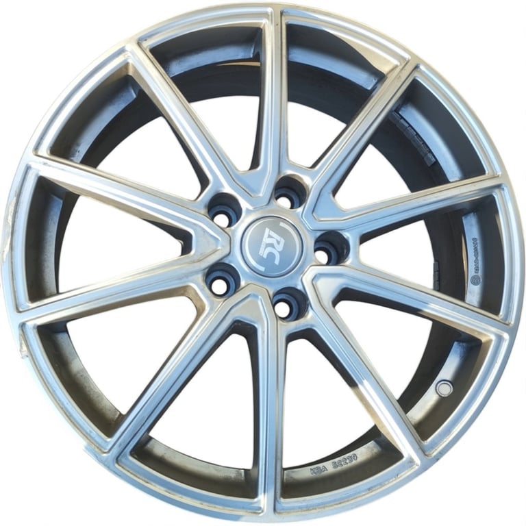 1x Alufelge 18 Zoll 7.5" 5x108 KBA52239 Ford Rim Wheel