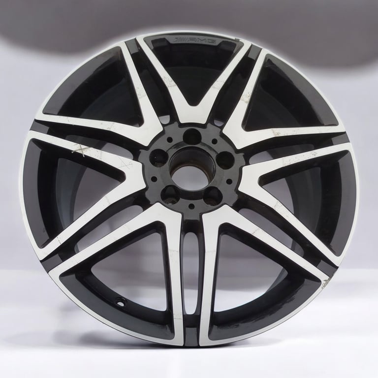 1x Alufelge 19 Zoll 8.5" 5x112 31ET Glanz Schwarz A2314011300 Mercedes-Benz Sl FEL4697506373vc