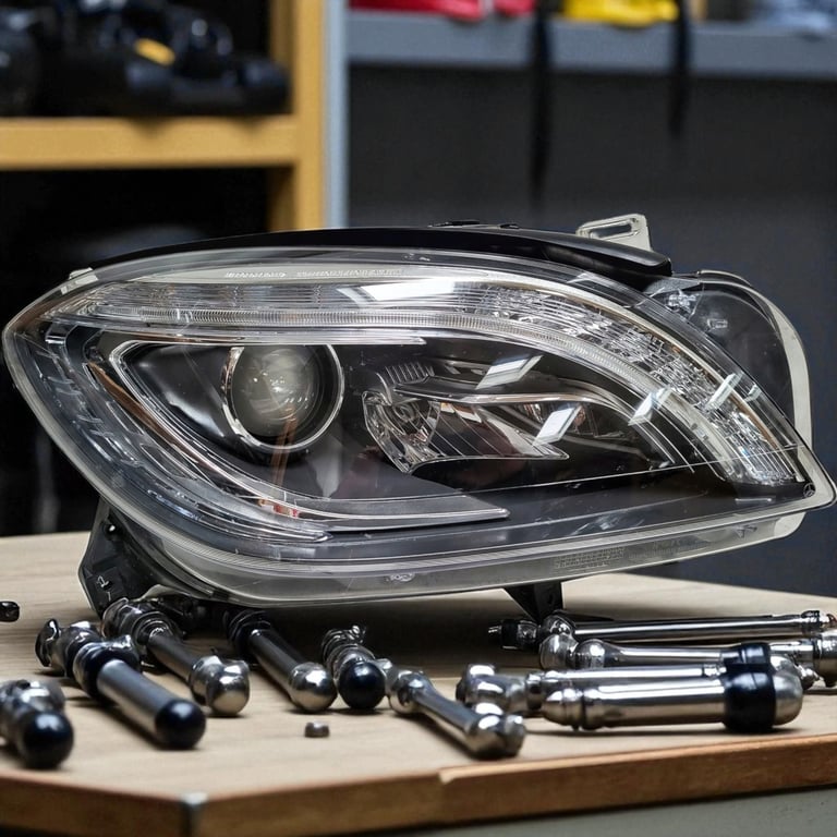 Frontscheinwerfer Mercedes-Benz W166 A1668207959 Rechts Scheinwerfer Headlight SCH2793300414ra