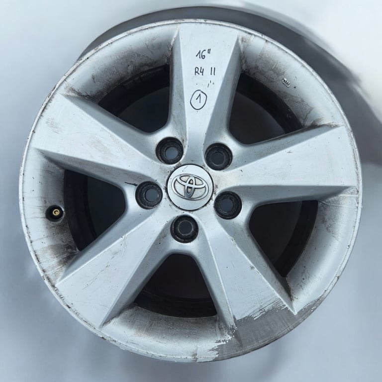 1x Alufelge 16 Zoll 7.0" 5x114.3 Toyota Rav 4 Ii Rim Wheel