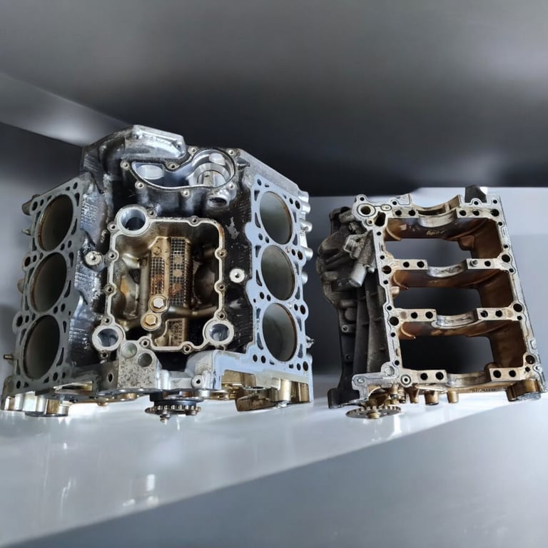 Motorblock Audi A6 C7 06E103023AK 3.0 TFSI 195TKm 2013 Benzin Unkomplett