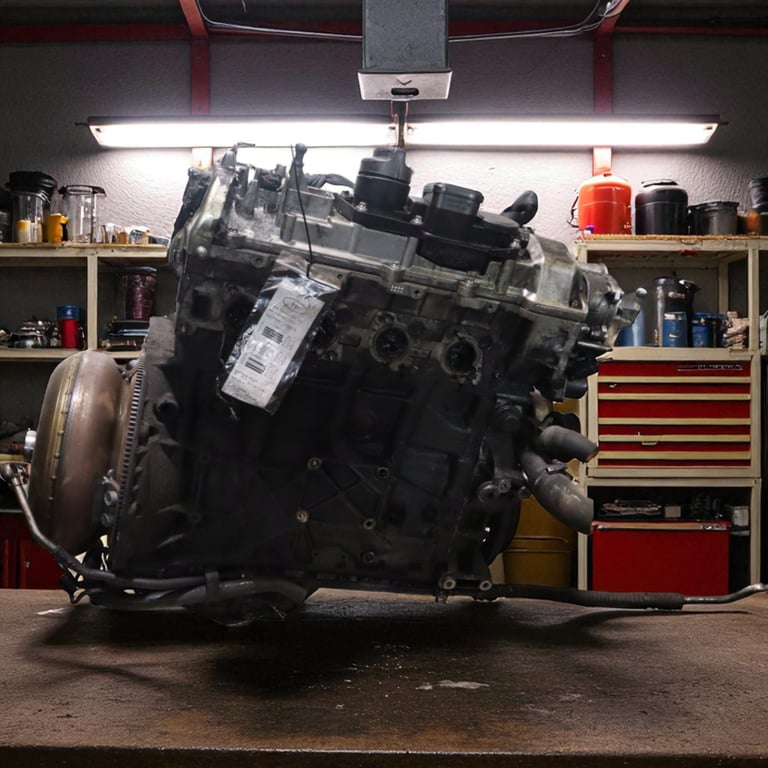 Motor Mercedes-Benz W211 646821 2.2 CDI 136PS 2007 Diesel Engine Komplett