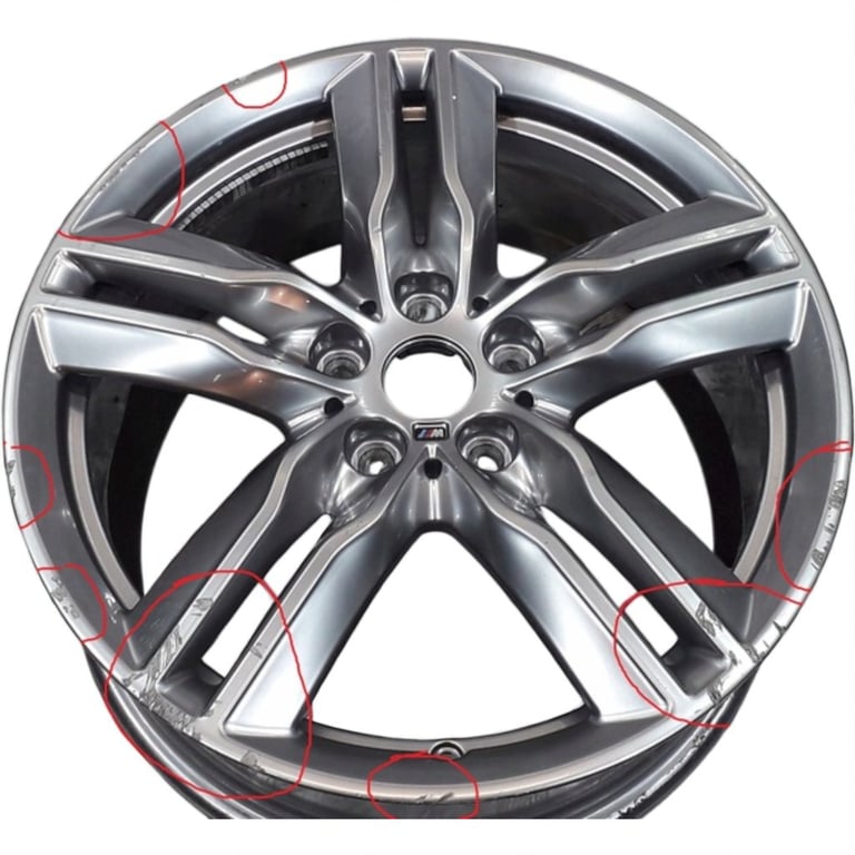 1x Alufelge 18 Zoll 7.5" 5x112 51ET 9503053 BMW F48 Rim Wheel