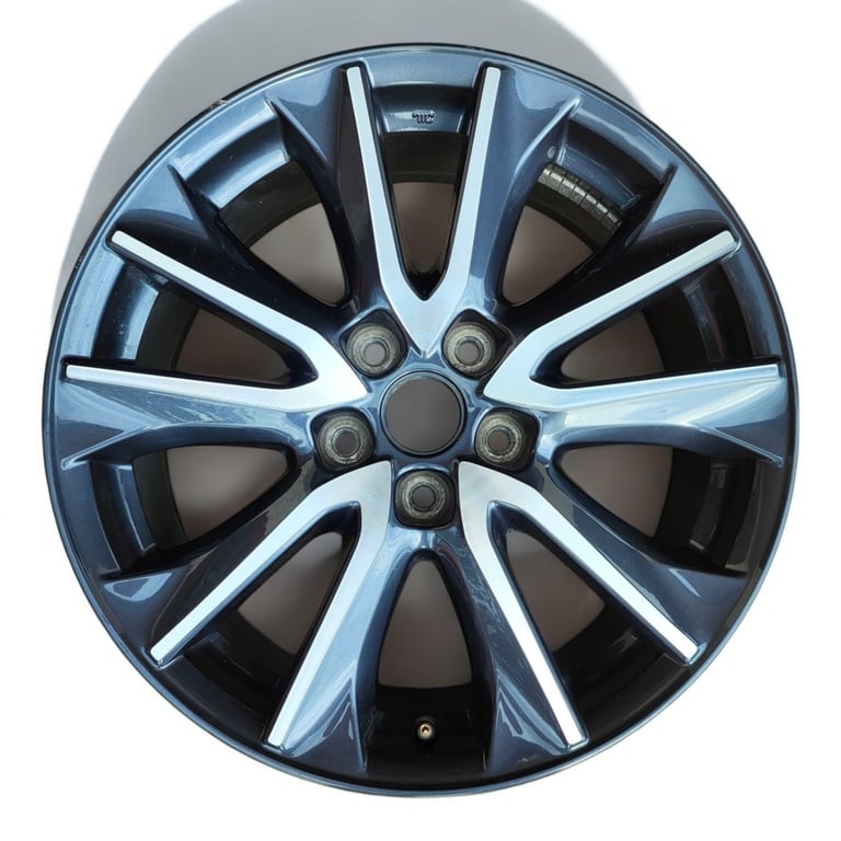 1x Alufelge 18 Zoll 7.0" 5x114 50ET Glanz Grau 9965277080 Mazda Cx-3 Cx3 FEL4416039687vb