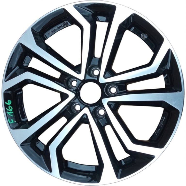 1x Alufelge 17 Zoll 7.0" 5x114.3 43 5ET 124R-001565 Rim Wheel