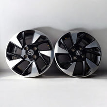Laden Sie das Bild in den Galerie-Viewer, 1x Alufelge 16 Zoll 6.5&quot; 4x108 32ET Glanz Schwarz 9833892580 Opel Corsa F