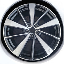 Load image into Gallery viewer, 1x Alufelge 19 Zoll 9.0" 5x108 53ET Glanz Schwarz 32134523 Polestar Rim Wheel