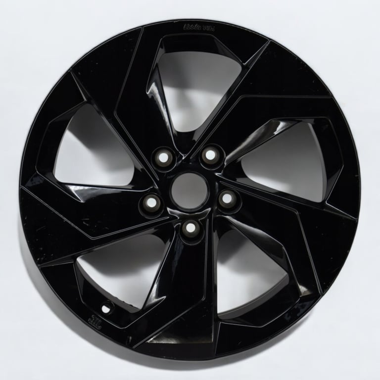 1x Alufelge 17 Zoll 7.0" 5x114.3 35ET Glanz Schwarz KE4096P200 Nissan Juke