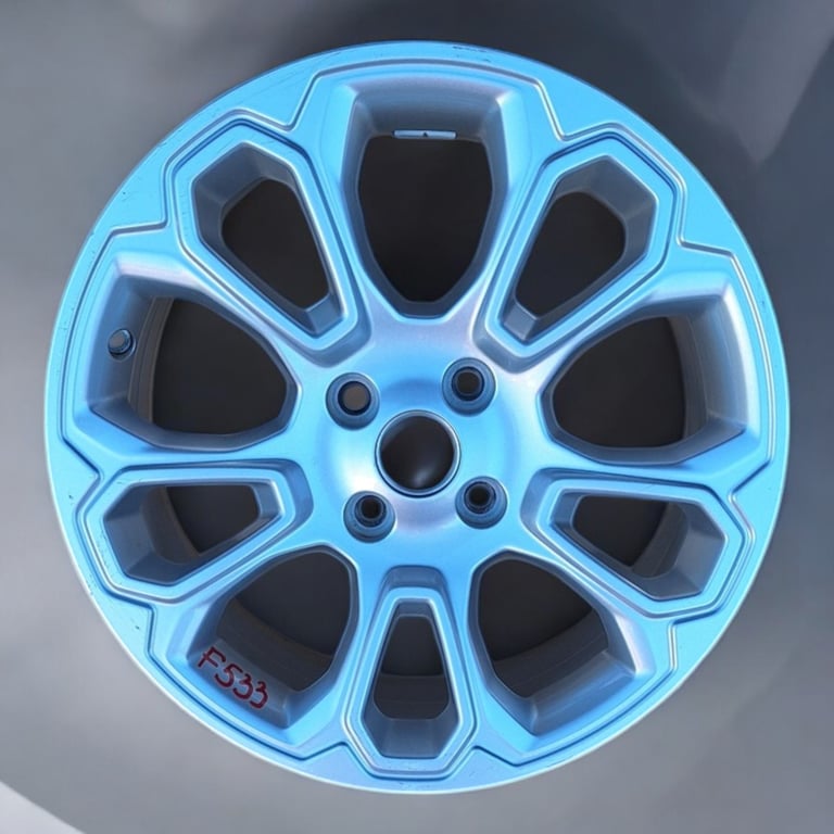 1x Alufelge 17 Zoll 7.0" 4x108 37 5ET Silber GN15-F4B Ford Fiesta Ecosport