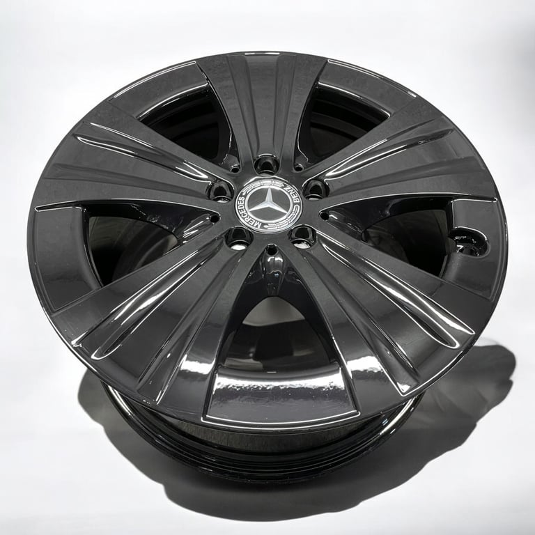 4x Alufelge 18 Zoll 8.0" 5x112 A2134013700 Mercedes-Benz Rim Wheel