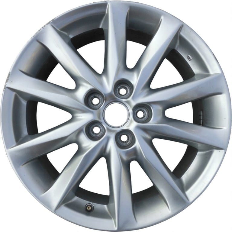1x Alufelge 18 Zoll 7.0" 5x114.3 50ET Glanz Graphit 9965337080 Mazda Iii FEL2160003130ea