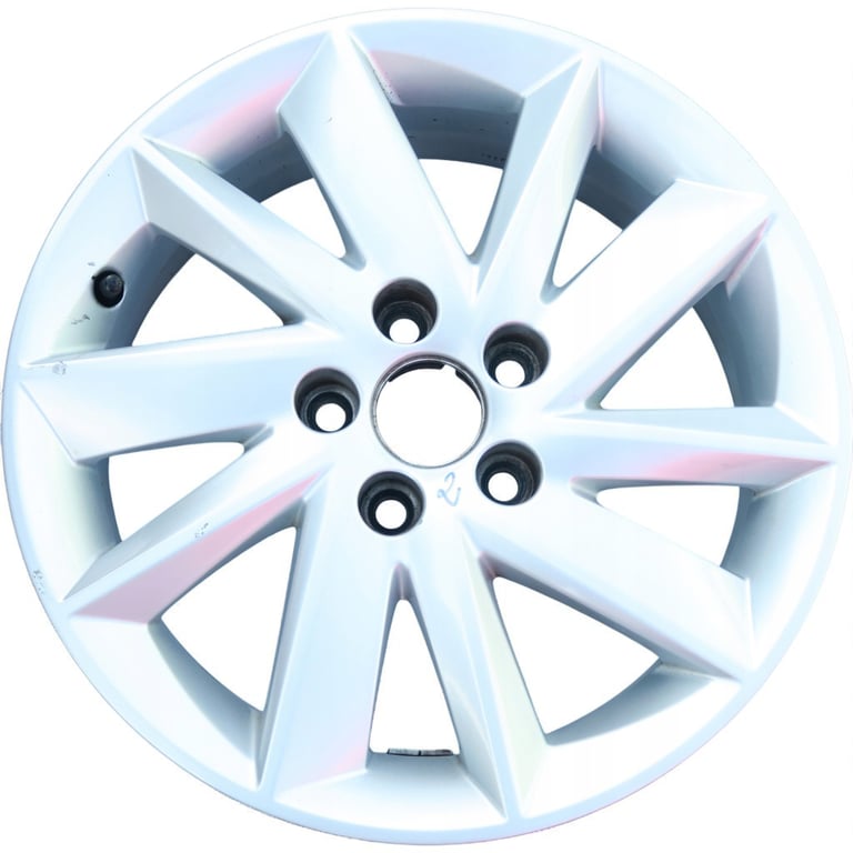 1x Alufelge 15 Zoll 6.0" 5x100 38ET 6J0601025M Seat Ibiza Rim Wheel